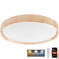 Brilagi - LED dimmbares Deckenleuchte MANAROLA SMART LED/36W/230V 2700-6500K Ø 51 cm Wi-Fi Tuya + Fernbedienung