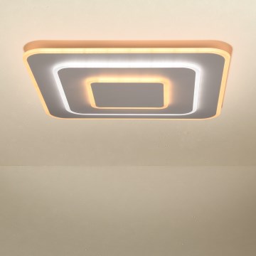 Brilagi - LED dimmbares Deckenleuchte MODERN LED/72W/230V 2700-6500K 46,6x46,6 cm + Fernbedienung