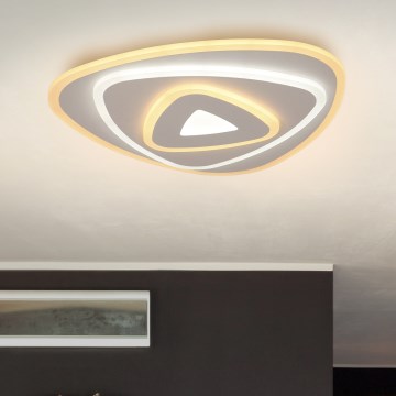 Brilagi - LED dimmbares Deckenleuchte MODERN MINI LED/45W/230V 3000/4000/6000K 30x30 cm + Fernbedienung