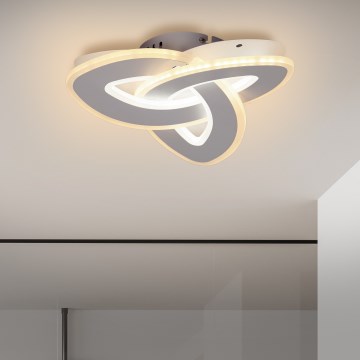 Brilagi - LED dimmbares Deckenleuchte MODERN MINI LED/49W/230V 3000/4000/6000K 30x30 cm + Fernbedienung