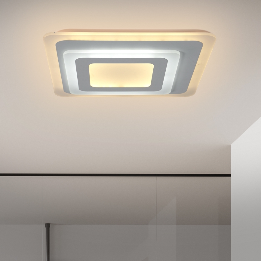 Brilagi - LED dimmbares Deckenleuchte MODERN MINI LED/65W/230V 3000/4000/6000K 37x37 cm + Fernbedienung