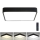 Brilagi - LED dimmbares Deckenleuchte POOL LED/36W/230V 3000-6000K 40x40 cm schwarz + Fernbedienung
