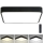 Brilagi - LED dimmbares Deckenleuchte POOL LED/48W/230V 3000-6000K 50x50 cm schwarz + Fernbedienung