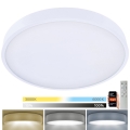 Brilagi - LED dimmbares Deckenleuchte POOL SMART LED/60W/230V 50 cm 3000-6000K Wi-Fi Tuya + Fernbedienung weiß