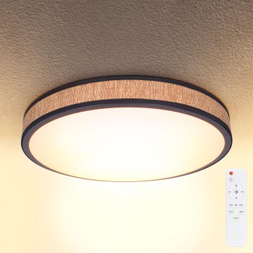 Brilagi - LED dimmbares Deckenleuchte ROSA LED/48W/230V 3000-6500K Ø 38 cm + Fernbedienung