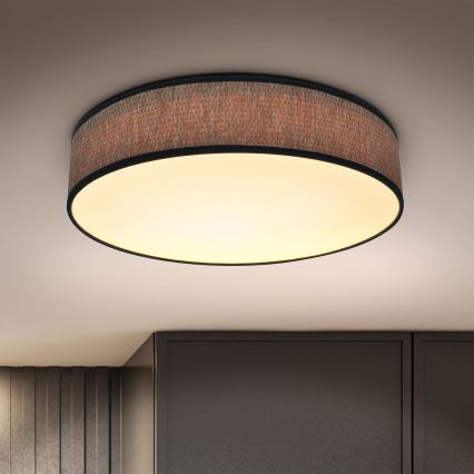 Brilagi - LED dimmbares Deckenleuchte ADELA LED/48W/230V 3000-6500K Ø 40 cm + Fernbedienung