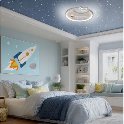 Brilagi - LED dimmbare Deckenleuchte ASTRO LED/20W/230V 3000-6000K + Fernbedienung