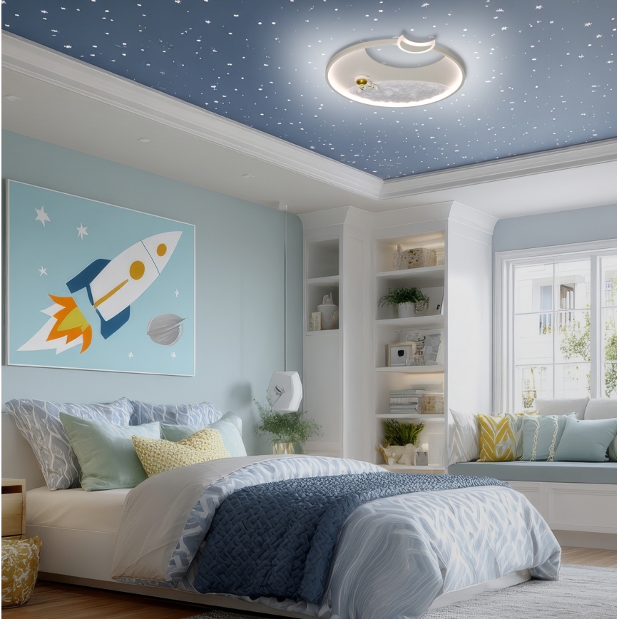 Brilagi - LED dimmbare Deckenleuchte ASTRO LED/20W/230V 3000-6000K + Fernbedienung