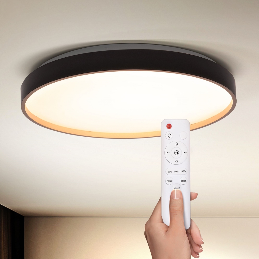 Brilagi - LED dimmbares Deckenleuchte CALA LED/48W/230V 3000-6500K Ø 38 cm + Fernbedienung