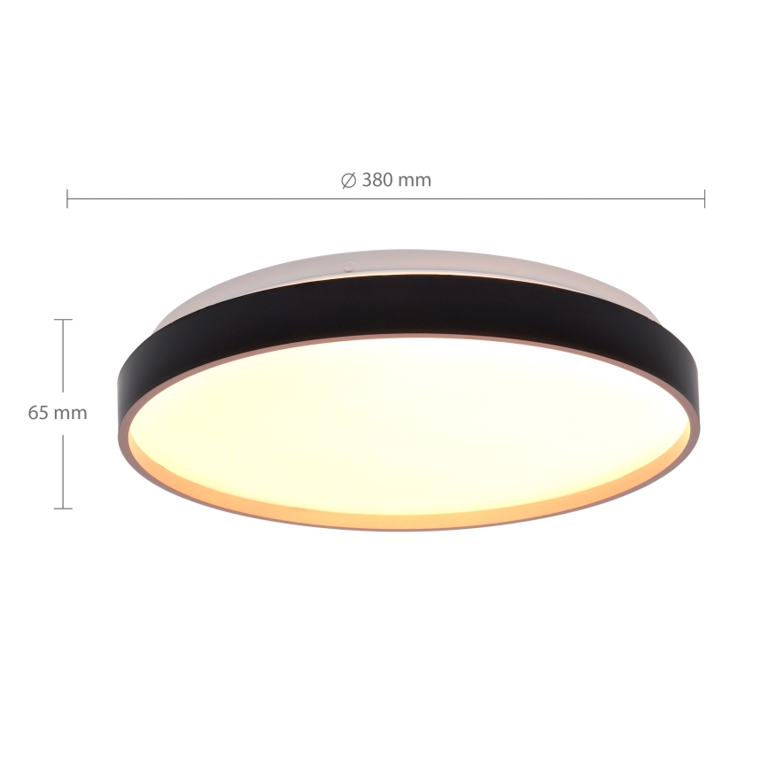 Brilagi - LED dimmbares Deckenleuchte CALA LED/48W/230V 3000-6500K Ø 38 cm + Fernbedienung