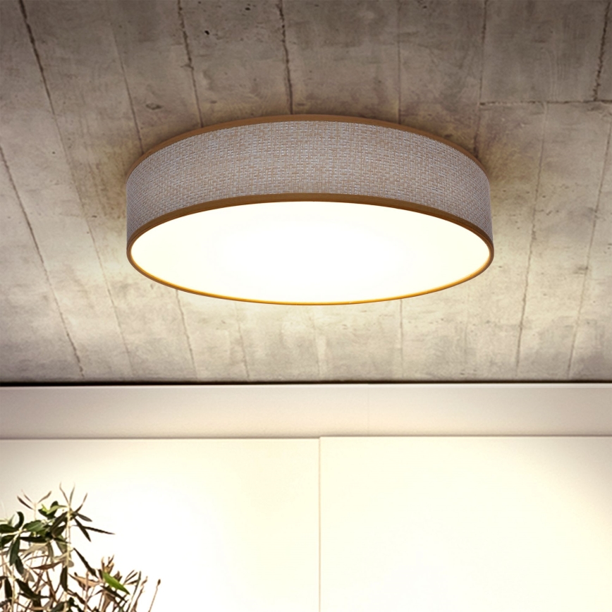 Brilagi - LED dimmbare Deckenleuchte CARMEN LED/48W/230V 3000-6500K Ø 40 cm + Fernbedienung