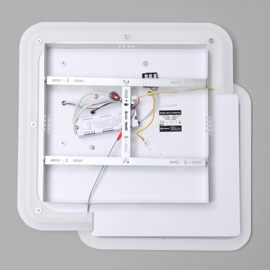 Brilagi - LED dimmbare Deckenleuchte MODERN LED/80W/230V 2700-6500K 52,5x52,5 cm + Fernbedienung
