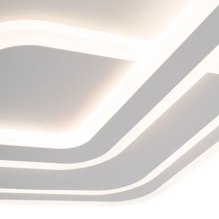 Brilagi - LED dimmbare Deckenleuchte MODERN LED/80W/230V 2700-6500K 52,5x52,5 cm + Fernbedienung