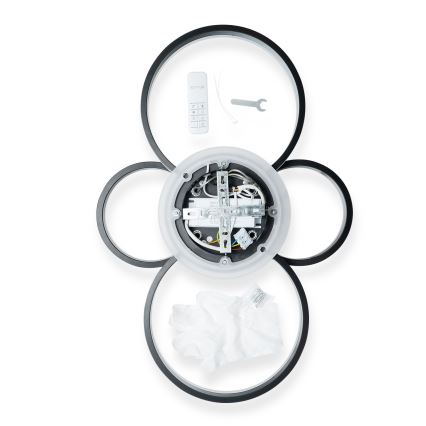 Brilagi - LED dimmbare Deckenleuchte ORBITS LED/49W/230V 3000-6000K + Fernbedienung