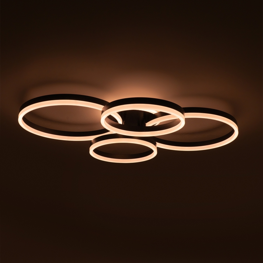 Brilagi - LED dimmbare Deckenleuchte ORBITS LED/52W/230V 3000-6000K + Fernbedienung