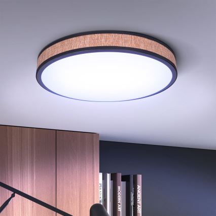 Brilagi - LED dimmbares Deckenleuchte ROSA LED/48W/230V 3000-6500K Ø 38 cm + Fernbedienung