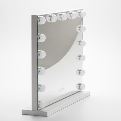 Brilagi - LED dimmbares Make-up-Spiegel HOLLYWOOD LED/15W/230V 3000/4000/6500K