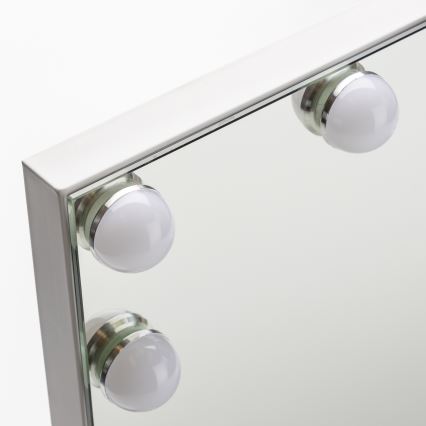 Brilagi - LED dimmbares Make-up-Spiegel HOLLYWOOD LED/15W/230V 3000/4000/6500K