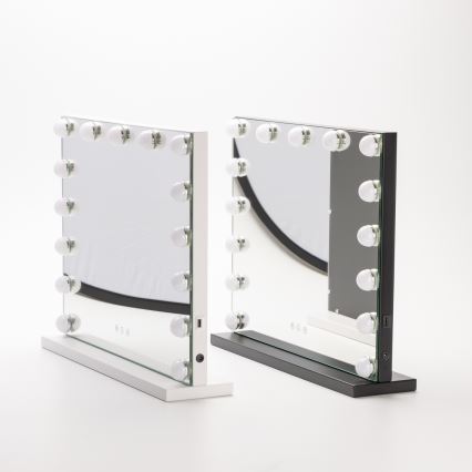 Brilagi - LED dimmbares Make-up-Spiegel HOLLYWOOD LED/15W/230V 3000/4000/6500K