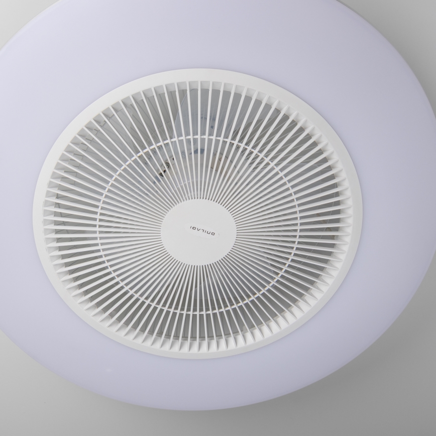 Brilagi - LED dimmbares Leuchtmittel mit Ventilator AURA LED/38W/230V 3000-6000K Weiß + Fernbedienung