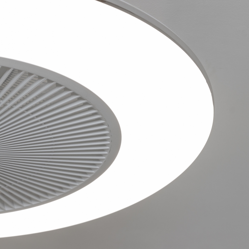 Brilagi - LED dimmbares Leuchtmittel mit Ventilator AURA LED/38W/230V 3000-6000K Weiß + Fernbedienung