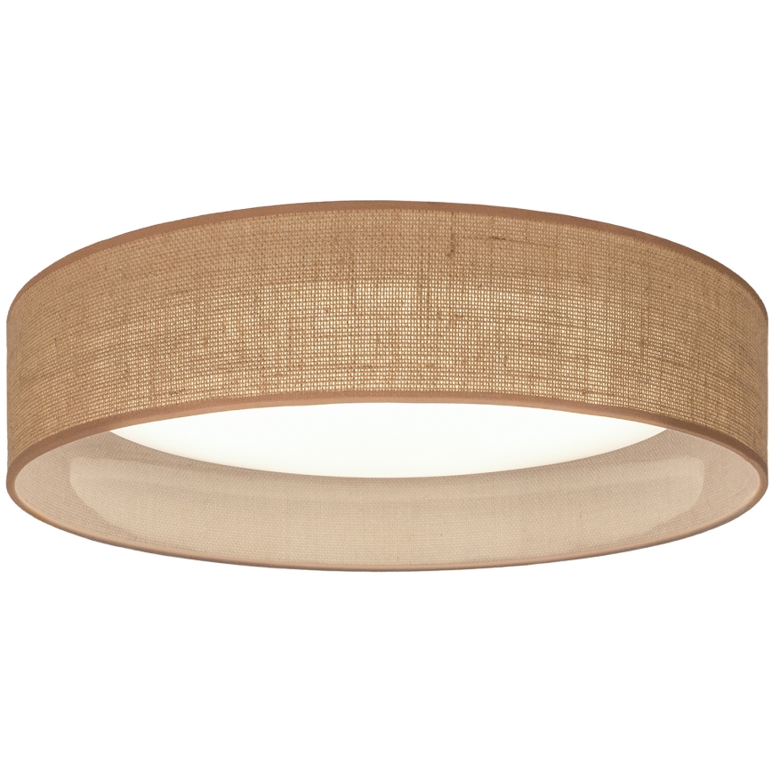 BRILAGI - dimmbare LED-Deckenleuchte VELVET SMARTIX LED/24W/230V 3000-6000K Ø 45 cm beige Wi-Fi Tuya Beacon + Fernbedienung