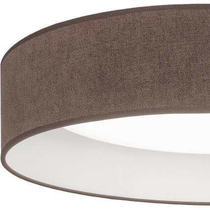 Brilagi - LED dimmbare Deckenleuchte VELVET SMART VARI LED/36W/230V 3000-6500K Ø 55 cm braun + Fernbedienung