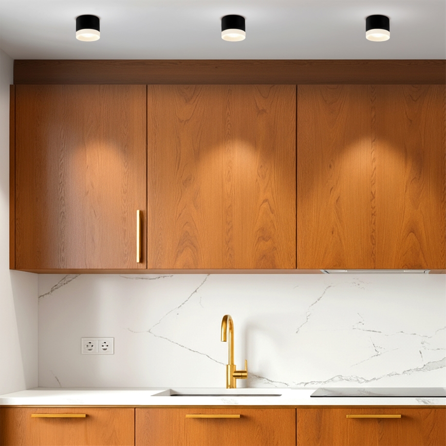 Brilagi - LED Einbau-Spot SMOOTH 1xGX53/15W/230V schwarz