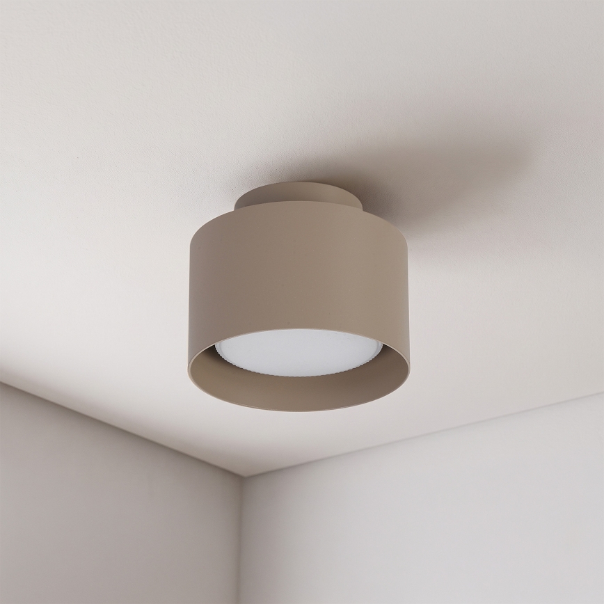 BRILAGI - LED-Einbauleuchte BACKLIT 1xGX53/15W/230V + LED/3W Ø 10 cm beige