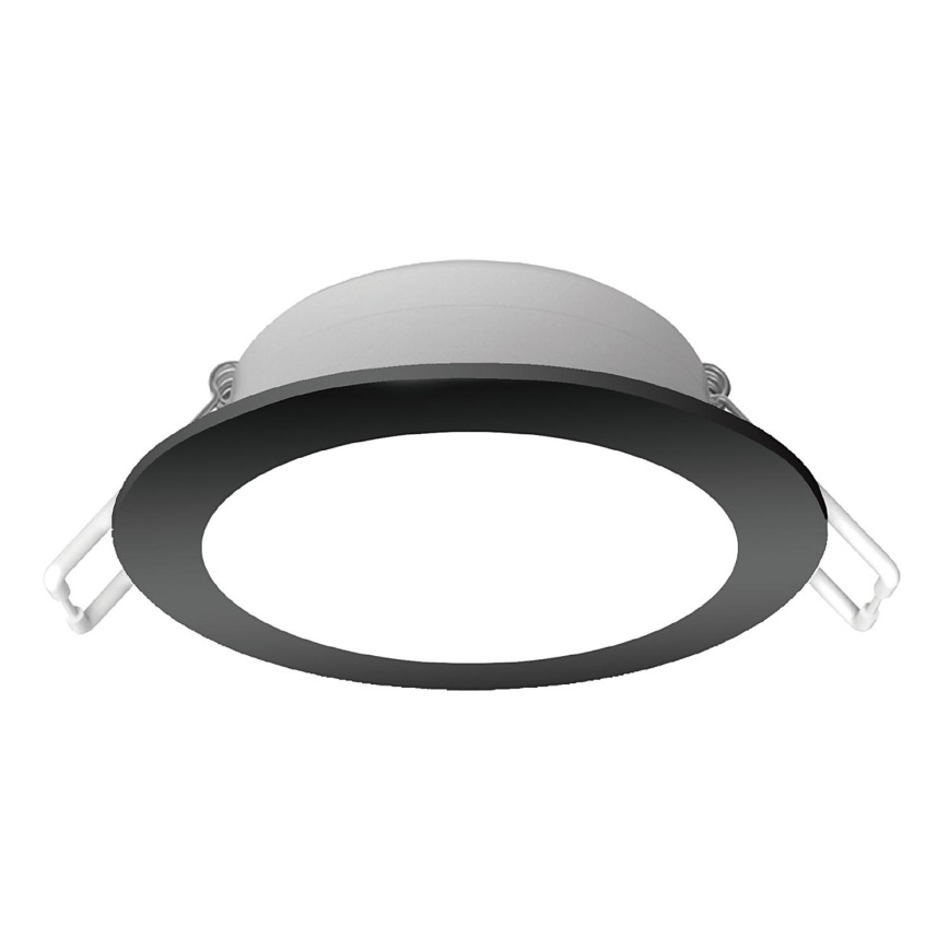 Brilagi - LED-Einbauleuchte für Badezimmer LED/12W/230V 3000K schwarz IP65