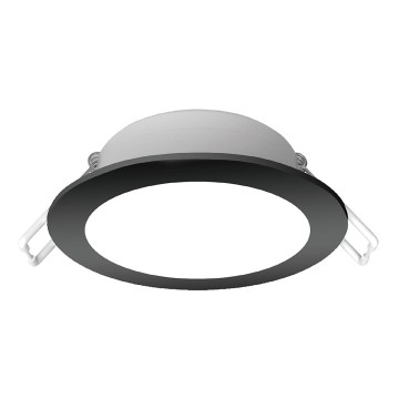 Brilagi - LED-Einbauleuchte für Badezimmer LED/9W/230V 3000K schwarz IP65