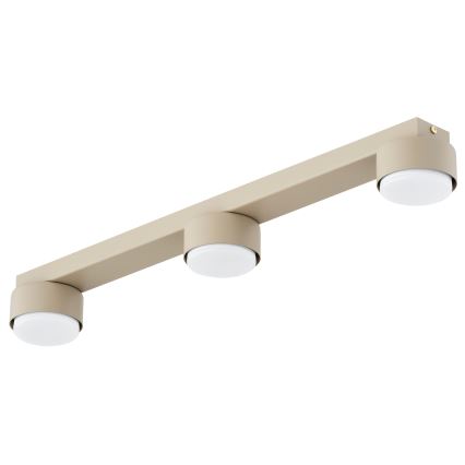 Brilagi - LED-Einbauleuchte MONO 3xGX53/30W/230V beige