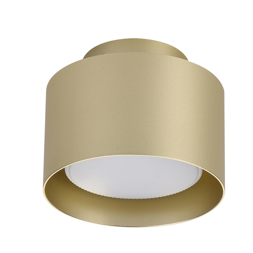 BRILAGI - LED-Einbaustrahler BACKLIT 1xGX53/15W/230V + LED/3W Ø 10 cm goldfarben