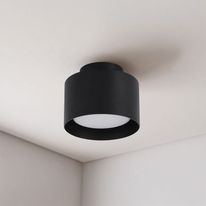 BRILAGI - LED-Einbaustrahler BACKLIT 1xGX53/15W/230V + LED/3W Ø 10 cm schwarz