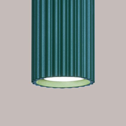 Brilagi - LED-Einbaustrahler CRESTO 1xGU10/10W/230V 10 cm türkis