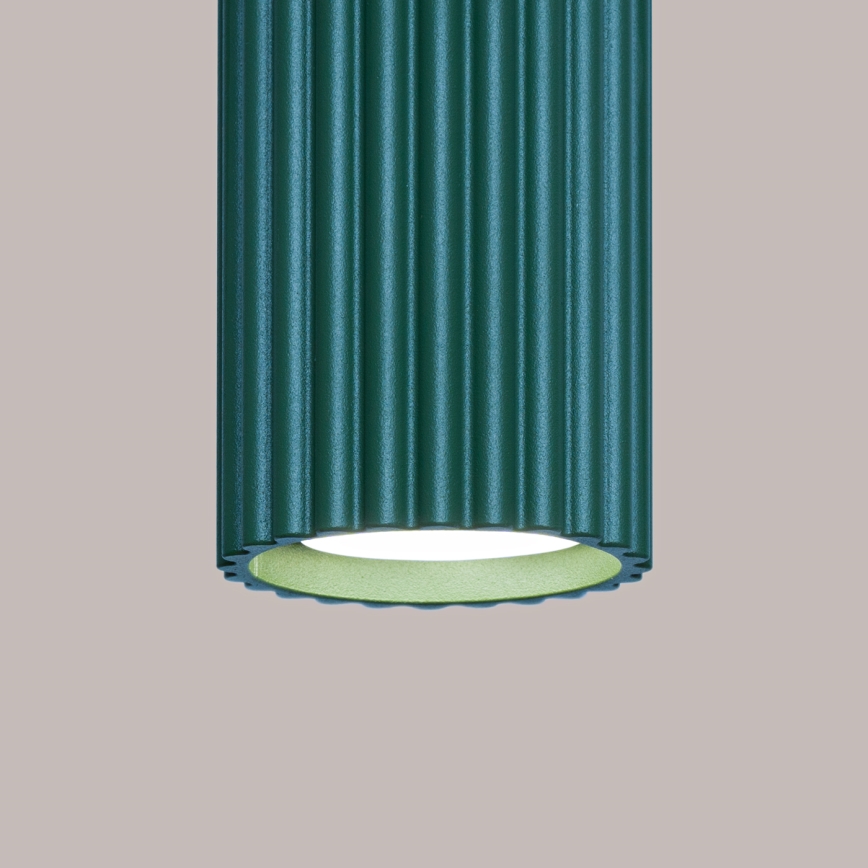 Brilagi - LED-Einbaustrahler CRESTO 1xGU10/10W/230V 10 cm türkis