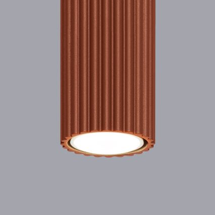 Brilagi - LED-Einbaustrahler CRESTO 1xGU10/10W/230V 20 cm rot