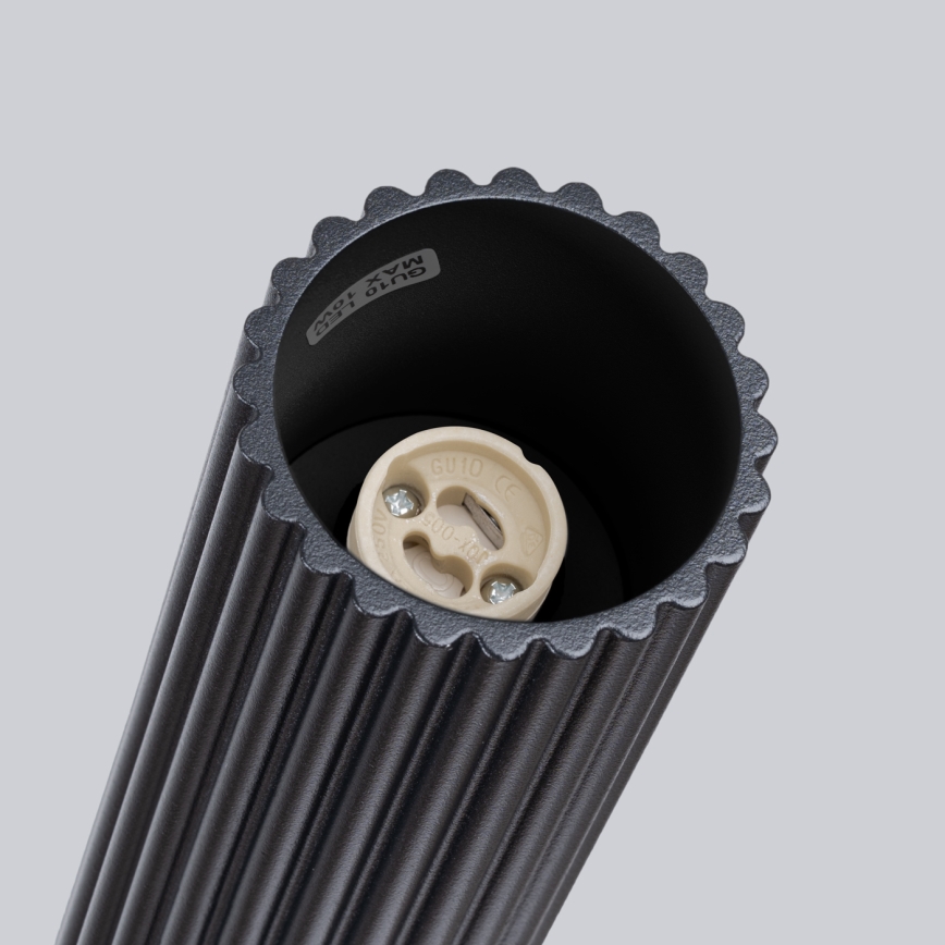 Brilagi - LED-Einbaustrahler CRESTO 1xGU10/10W/230V 30 cm schwarz