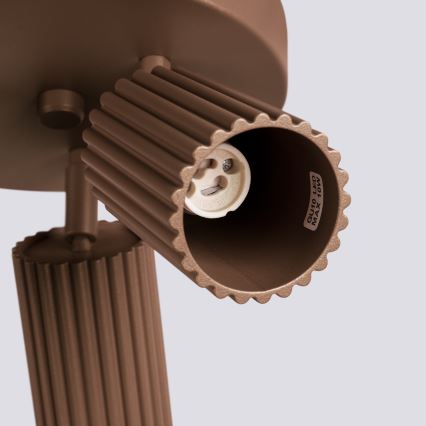 Brilagi - LED-Einbaustrahler CRESTO 3xGU10/10W/230V braun