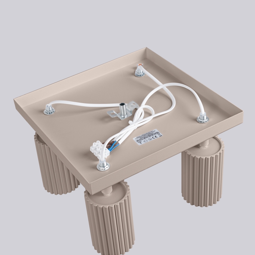 Brilagi - LED Einbaustrahler CRESTO 4xGU10/10W/230V taupe