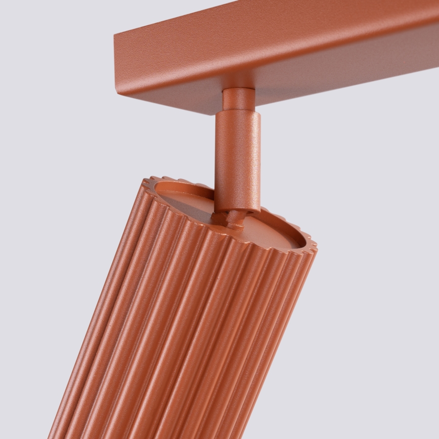 Brilagi - LED-Einbaustrahler CRESTO 6xGU10/10W/230V rot