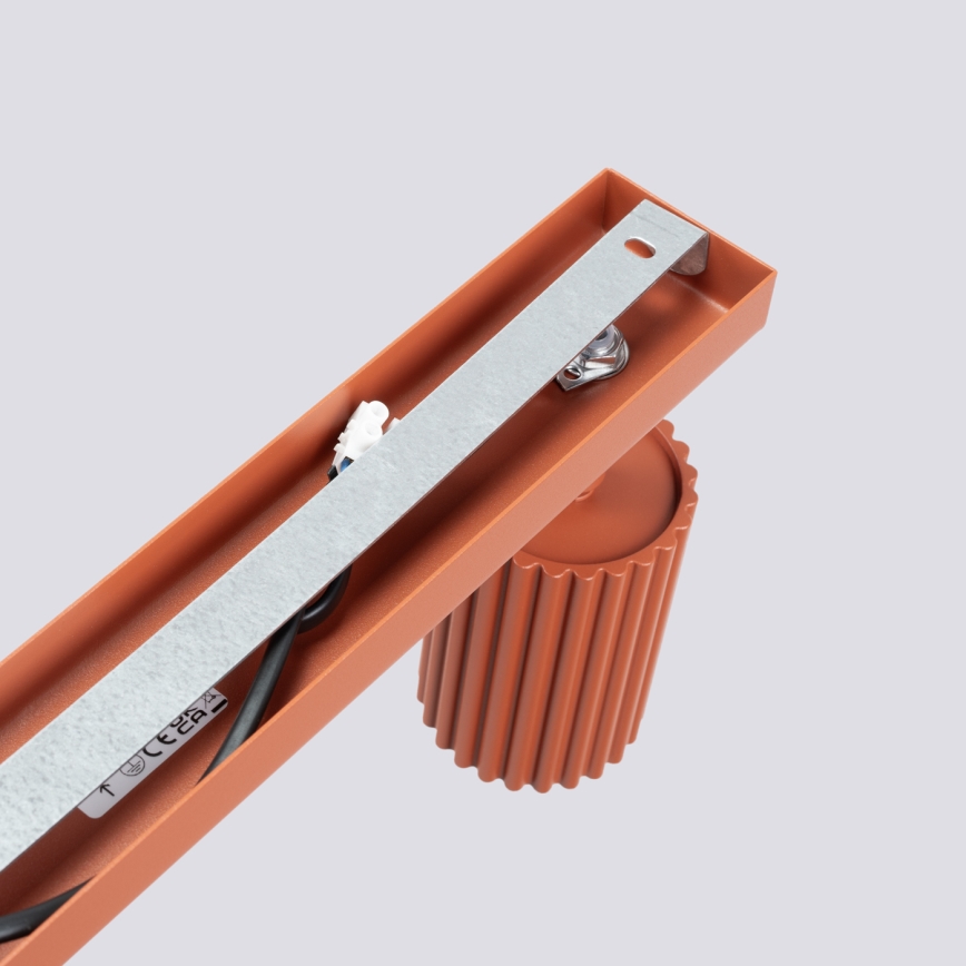 Brilagi - LED-Einbaustrahler CRESTO 6xGU10/10W/230V rot