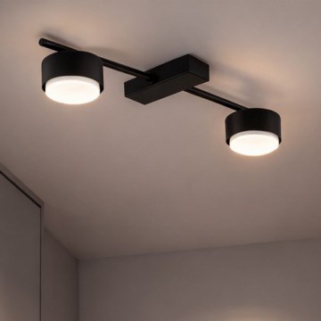 Brilagi - LED-Einbaustrahler MONO 2xGX53/12W/230V, schwarz