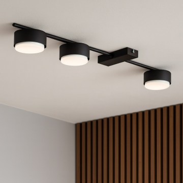 Brilagi - LED-Einbaustrahler MONO 3xGX53/12W/230V schwarz