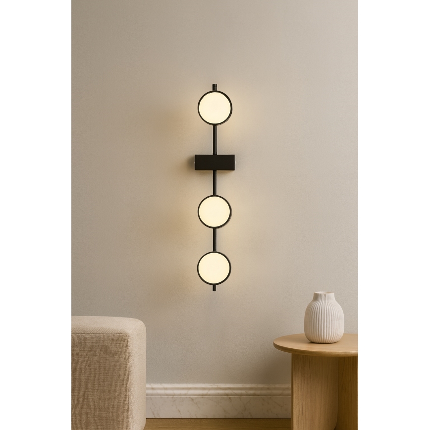 Brilagi - LED-Einbaustrahler MONO 3xGX53/12W/230V schwarz