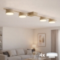 Brilagi - LED-Einbaustrahler MONO 4xGX53/12W/230V beige