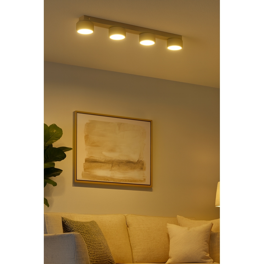 Brilagi - LED-Einbaustrahler MONO 4xGX53/30W/230V beige
