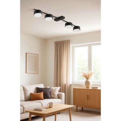 Brilagi - LED-Einbaustrahler MONO 4xGX53/30W/230V schwarz