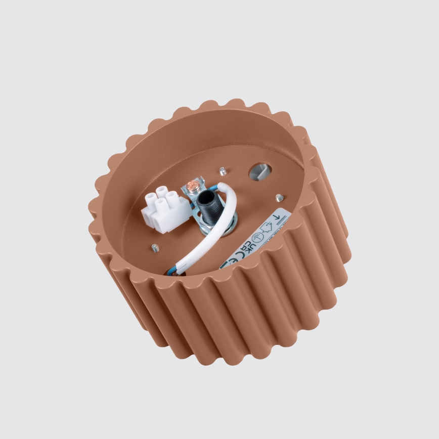 Brilagi - LED-Einbaustrahler SFERA 1xGX53/30W/230V Ø 10 cm braun