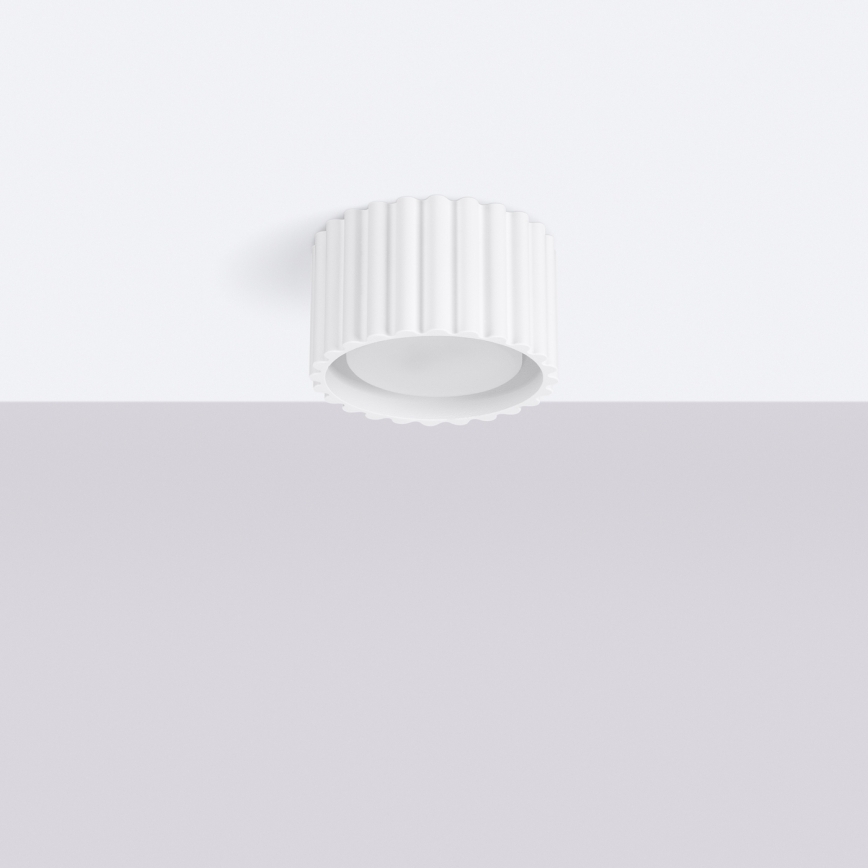 Brilagi - LED-Einbaustrahler SFERA 1xGX53/30W/230V Ø 10 cm weiß